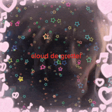 a picture of a person with the words cloud degrette