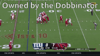 Owned By The Dobbinator Josh Dobbs GIF - Owned By The Dobbinator Josh Dobbs Joshua Dobbs GIFs