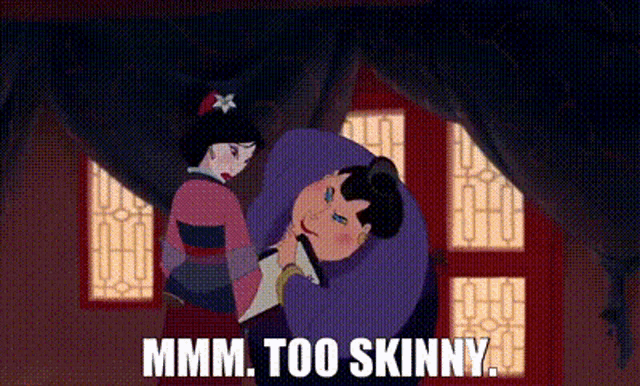 Too Skinny Skinny GIF