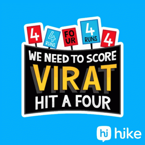 We Need To Score Virat GIF - We Need To Score Virat Hit A Four GIFs
