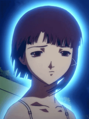 Lain Serial Experiments Lain GIF - Lain Serial Experiments Lain Glowing GIFs