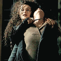 Held Hostage GIF - Bellatrix Harry Potter Hermione GIFs