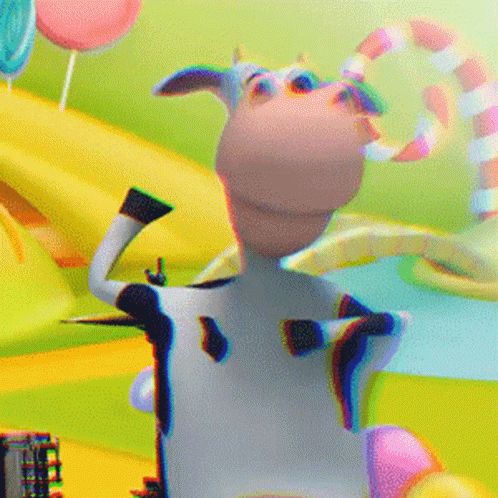 Dancing Cow Cow GIF - Dancing Cow Cow Music On GIFs