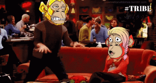 Mr And Mrs Tribe GIF - Mr And Mrs Tribe Friends GIFs