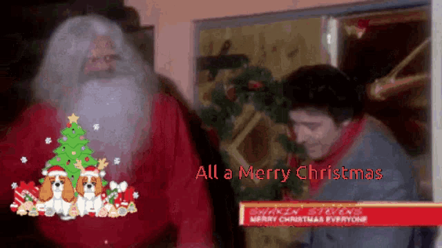 Shakin Stevens Merry Christmas GIF - Shakin Stevens Merry Christmas All A Merry Christmas GIFs