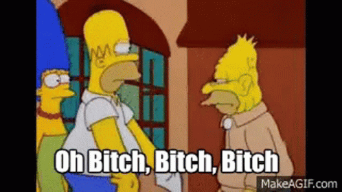 Abe Simpson Oh Bitch GIF - Abe Simpson Oh Bitch Marge Simpson GIFs