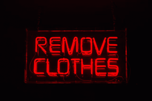 Neon Lights Red GIF - Neon Lights Red Remove Clothes GIFs