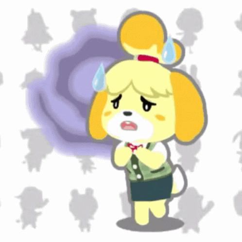 Isabelle Animal Crossing GIF - Isabelle Animal Crossing Sad GIFs