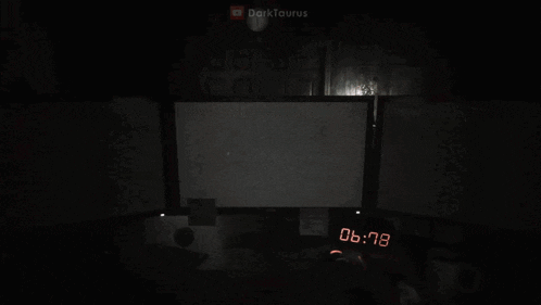 a black and white image of a computer screen with the words darktaurus on the bottom
