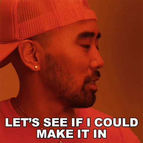 Lets See If I Could Make It In Chris Ju GIF - Lets See If I Could Make It In Chris Ju Kato GIFs