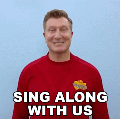 Sing Along With Us Simon Wiggle GIF - Sing Along With Us Simon Wiggle The Wiggles GIFs