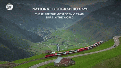 National Geographics Scenic Train Trips In The World GIF - National Geographics Scenic Train Trips In The World Train GIFs