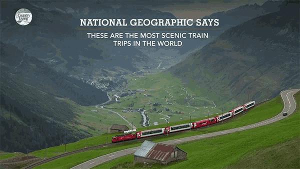 national geographic says these are the most scenic train trips