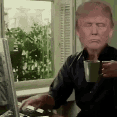 Trump Noted GIF - Trump Noted Morning GIFs