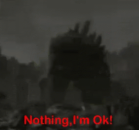 Nothing Im Ok Godzilla GIF - Nothing Im Ok Godzilla Shrug Off Damage GIFs
