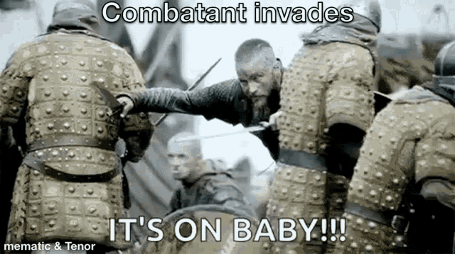 Combatant Invades Combat Invasion GIF