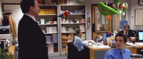 Andy Punches A Wall GIF - Andy Wall Punch GIFs