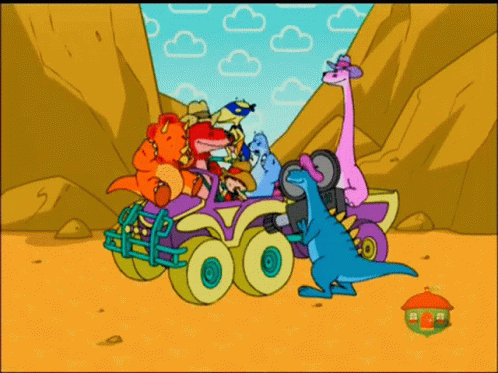 Harry And His Bucketful Of Dinosaurs Excited GIF - Harry And His Bucketful Of Dinosaurs Excited Dinosaur GIFs