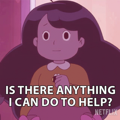 Is There Anything I Can Do To Help Bee GIF - Is There Anything I Can Do To Help Bee Bee And Puppycat GIFs