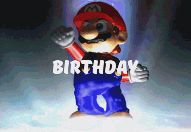 Mario Birthday GIF - Mario Birthday Melee GIFs