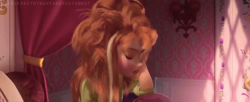 Frozen Anna GIF - Frozen Anna Messy Hair GIFs