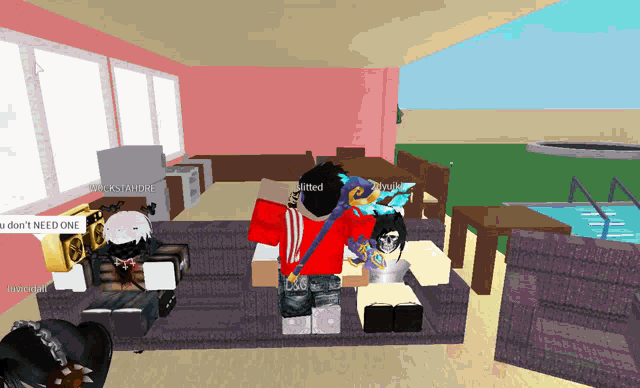 a screenshot of a video game shows a person named wreckstahide