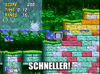 a screenshot of a video game with the words schneller on the bottom