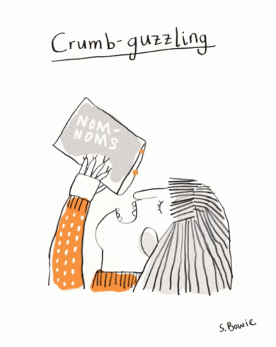 Crumb Guzzling GIF - Crumbs Crumb Guzzling Nom Nom GIFs