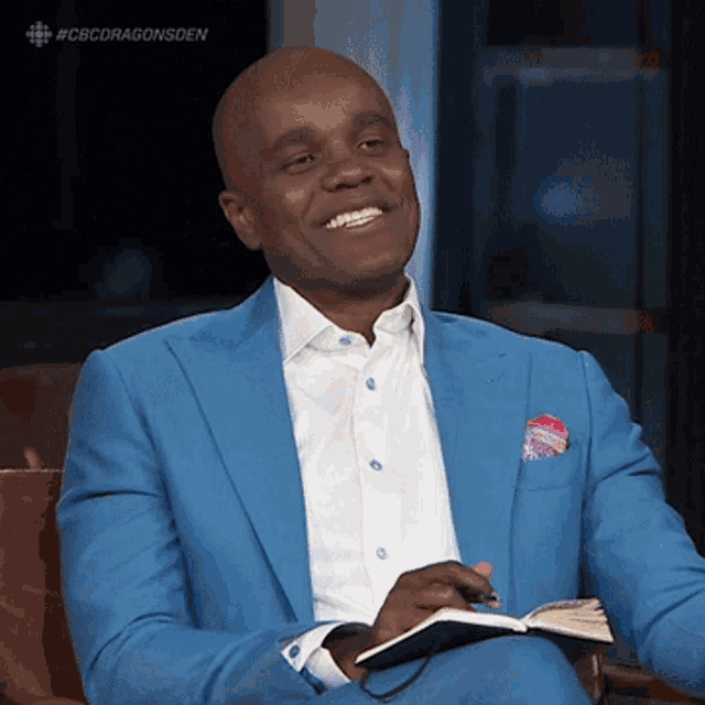 Smiling Wes Hall GIF - Smiling Wes Hall Dragons Den GIFs