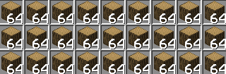 a grid of wooden blocks with the numbers 64 64 64 64 64 64 64 64 64 64 64 64 64 64 64 64 64 64 64 64 64