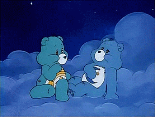 Grumpy Bedtime Bear GIF - Grumpy Bedtime Bear Care Bear GIFs