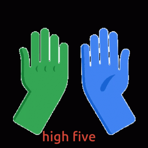 High Five Hands GIF - High Five Hands GIFs