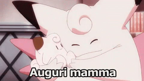 Mamma Festa Della Mamma Auguri Mamma Amore Materno Pokemon GIF - Mother Mothers Day Happy Mothers Day GIFs