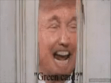 Trump The Shining GIF - Trump The Shining Green Card GIFs