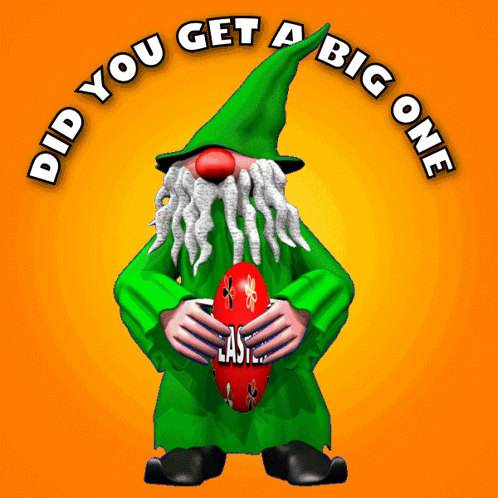 Easter Wizard Did You Get A Big One GIF - Easter Wizard Easter Did You Get A Big One GIFs
