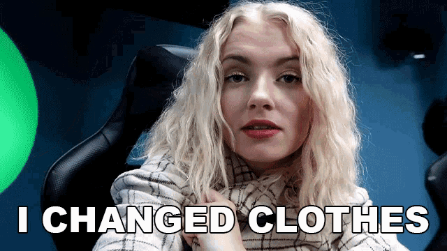 I Changed Clothes Mimi GIF - I Changed Clothes Mimi I Got Changed GIFs