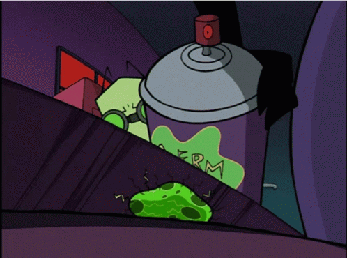 Invader Zim Germs GIF - Invader Zim Germs Microbes GIFs