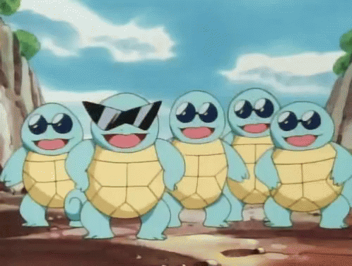 Pokemon Squirtle GIF - Pokemon Squirtle Squad GIFs