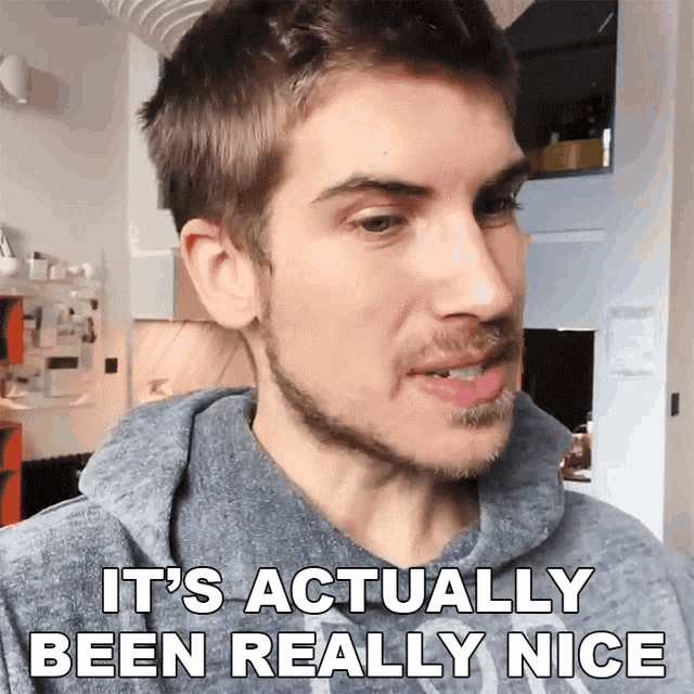 Its Actually Been Really Nice Joey Graceffa GIF - Its Actually Been Really Nice Joey Graceffa Its Been Nice GIFs