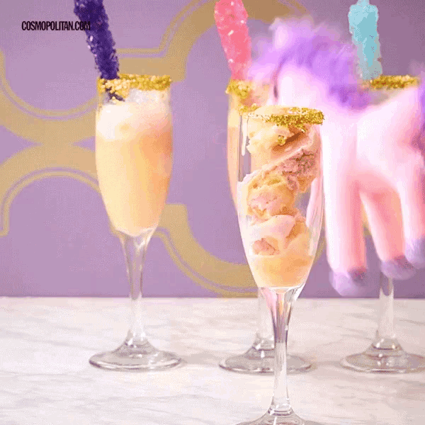 cosmopolitan.com is written on the bottom of a purple background