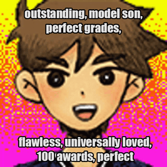 outstanding model son perfect grades flawless universally loved 100 awards perfect meme
