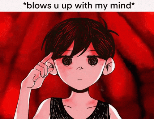 Omori Blows You Up GIF - Omori Blows You Up With My Mind GIFs