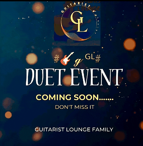 an advertisement for a duet event coming soon