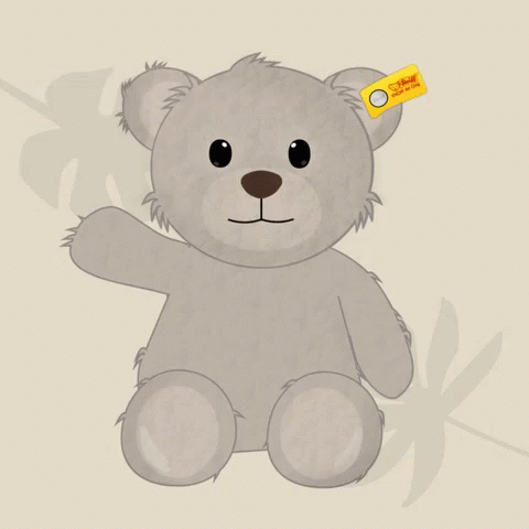 Steiff Honey Teddy Bear GIF - Steiff Honey Teddy Bear Heart GIFs