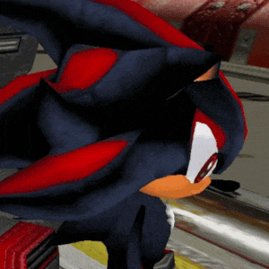 shadow the hedgehog from the video game sonic the hedgehog is shown