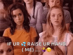 Hand Raise GIF - Hand Raise Karen Smith GIFs