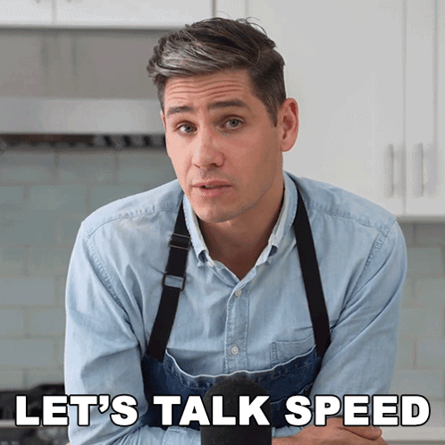 Let'S Talk Speed Brian Lagerstrom GIF - Let'S Talk Speed Brian Lagerstrom Let'S Talk Fast GIFs