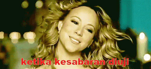 Mariah Carey Sabar GIF - Mariah Carey Memes Kesabaran GIFs