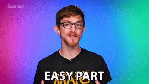 Easy Part Easy GIF - Easy Part Easy Unchallenging GIFs