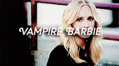 Caroline Forbes Vampire Barbie GIF - Caroline Forbes Vampire Barbie Tvd GIFs